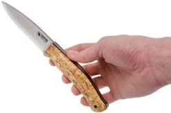 Casström No. 10 Swedish Forest Knife Curly Birch, 14C28N Scandi Grind 13108 -Knives Store CM13108 06 casstrom cm13108 06