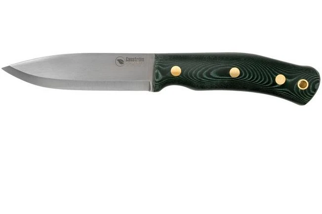 Casström No. 10 Swedish Forest Knife Green Micarta, K720 Scandi Grind 13123 With Firesteel 1 Casström No. 10 Swedish Forest Knife Green Micarta, K720 Scandi Grind 13123 With Firesteel
