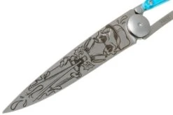 Deejo Tattoo Colours 37g, Blue, Spray 1CB025 Pocket Knife -Knives Store DJ1CB025 03 deejo