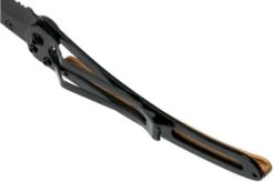 Deejo Tattoo Black Serrated 37g, Olive, Hunting Scene, 1GB000512 Pocket Knife -Knives Store DJ1GB000512 06 deejo