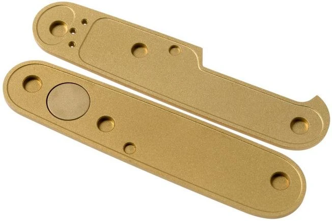 Daily Customs 91.3 Fluted BS Pattern, Brass P10012438 Victorinox Scales 2 Daily Customs 91.3 Fluted BS Pattern, Brass P10012438 Victorinox Scales - Image 2