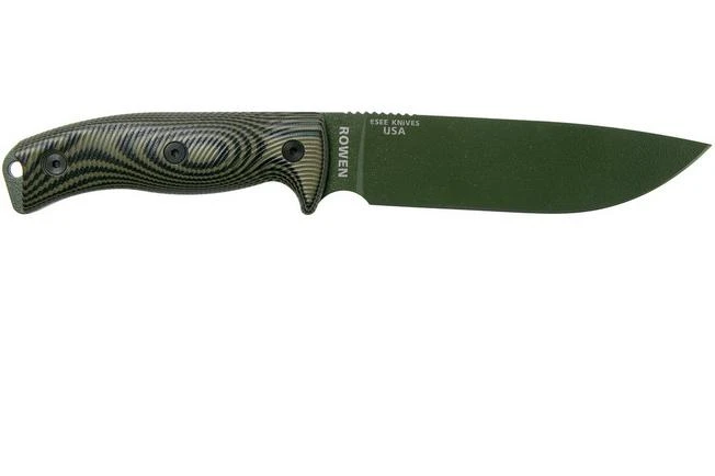 ESEE Model 6 OD Green Blade 3D OD Green-Black G10 Survival Knife 6POD-003 Black Sheath + Clip Plate 2 ESEE Model 6 OD Green Blade 3D OD Green-Black G10 Survival Knife 6POD-003 Black Sheath + Clip Plate - Image 2