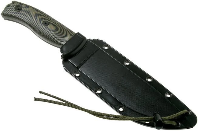 ESEE Model 6 OD Green Blade 3D OD Green-Black G10 Survival Knife 6POD-003 Black Sheath + Clip Plate 6 ESEE Model 6 OD Green Blade 3D OD Green-Black G10 Survival Knife 6POD-003 Black Sheath + Clip Plate - Image 6