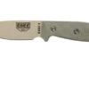 ESEE Model 3 Desert Tan Blade, Grey Handle 3P-MB-DT With Sheath + Clip And MOLLE-back