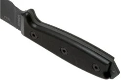 ESEE Model 3 Tactical Gunsmoke Black 3PTGB, Black G10 Handle And Kydex Sheath -Knives Store EE ESEE 3PTGB 04 esee knives