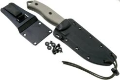 ESEE Model 5 OD Blade, Desert Tan Handle 5P-OD Met Kydex Sheath+ Belt Clip -Knives Store EE ESEE 5P OD 07 esee knives v2018