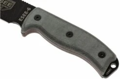 ESEE Model 6 Black Blade, Grey Handle 6P-KO Survival Knife Without Sheath 9 ESEE Model 6 Black Blade, Grey Handle 6P-KO Survival Knife Without Sheath -Knives Store EE ESEE 6P KO 03 esee knives model 6 ee esee 6p ko d3