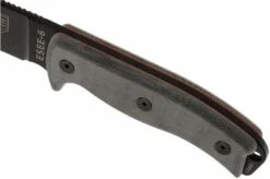 ESEE Model 6 Black Blade, Grey Handle 6P-KO Survival Knife Without Sheath 10 ESEE Model 6 Black Blade, Grey Handle 6P-KO Survival Knife Without Sheath -Knives Store EE ESEE 6P KO 04 esee knives model 6 ee esee 6p ko d4