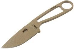 ESEE Izula Dark Earth IZULA-DE-KIT, Survival Kit With Sheath And Firesteel -Knives Store EE IZULA DEKIT 03 esee knives