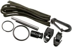 ESEE Izula Purple IZULA-PURP-KIT, Survival Kit With Sheath And Firesteel -Knives Store EE IZULA PURPKIT 07 esee knives