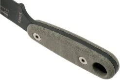 ESEE Izula II Tactical Gunsmoke IZULA-II-TG Neck Knife With Black Sheath + Belt Clip -Knives Store EE IZULA2 TG 04 esee knives