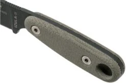 ESEE Izula II Tactical Gunsmoke IZULA-II-TG Neck Knife With Black Sheath + Belt Clip -Knives Store EE IZULA2 TG 05 esee knives