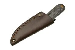 BRISA Necker 70 Bison Micarta, Leather Sheath -Knives Store ENZ 002 06 brisa