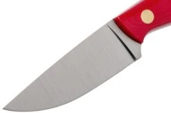 Brisa Necker 70 Alice, Red Micarta, Leather Sheath 9819 -Knives Store ENZ 9819 03 enzo enz 9819 03