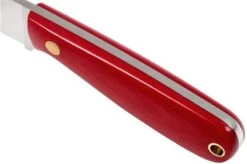 Brisa Necker 70 Alice, Red Micarta, Leather Sheath 9819 -Knives Store ENZ 9819 05 enzo enz 9819 05