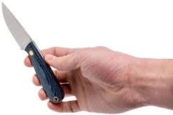 Brisa Necker 70 Ringo, Jeans Micarta, Leather Sheath 9821 -Knives Store ENZ 9821 06 enzo enz 9821 06