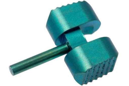 Flytanium Manix 2 Ball Cage Lock, Green Titanium