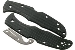 Flytanium Spyderco Endura Scales, Carbon Fibre
