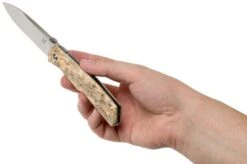 Fox Knives FX-525BE Curly Birch Pocket Knife, Bob Terzuola Design 17 Fox Knives FX-525BE Curly Birch Pocket Knife, Bob Terzuola Design -Knives Store FOFX 525BE 08 fox knives