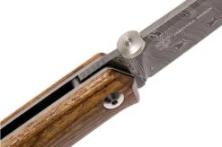 Fox Terzuola Folder FO FX-525DB Bocote Damascus Pocket Knife -Knives Store FOFX 525DB 06 fox knives fofx 525db 06