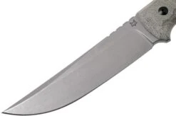 Fox Knives Ryu FX-634 MOD Green Canvas Micarta, Fixed Knife, Black Roc Knives Design 9 Fox Knives Ryu FX-634 MOD Green Canvas Micarta, Fixed Knife, Black Roc Knives Design -Knives Store FOFX 634MOD 03 fox knives