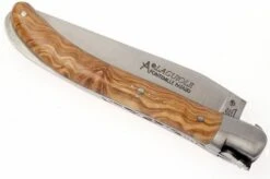 Fontenille Pataud 'Le Pocket' Olivewood L9O -Knives Store FPL9O 03 fontenille pataud fpl9o d3