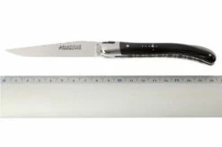 Fontenille Pataud Le Pocket Guilloché Buffalo Horn -Knives Store FPL9PCNTG 05 fontenille pataud fpl9pcntg d5