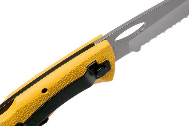 Gerber E-Z Out Rescue Yellow 6971 Serrated Pocket Knife 6 Gerber E-Z Out Rescue Yellow 6971 Serrated Pocket Knife - Image 6