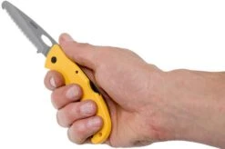 Gerber E-Z Out Rescue Yellow 6971 Serrated Pocket Knife 15 Gerber E-Z Out Rescue Yellow 6971 Serrated Pocket Knife -Knives Store GE06971 08 gerber