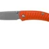 GiantMouse ACE Iona G10 Orange, Tumbled Pocket Knife, Ansø En Voxnaes Design