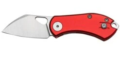 GiantMouse ACE Nibbler Red Aluminum, N690 Pocket Knife, Ansø And Voxnaes Design