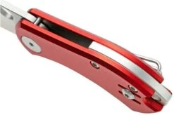 GiantMouse ACE Nibbler Red Aluminum, N690 Pocket Knife, Ansø And Voxnaes Design -Knives Store GMNIBBLER ALU RED 07 giantmouse