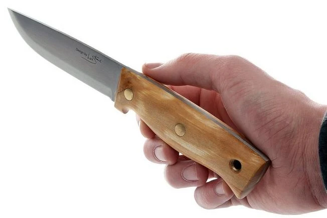 Helle Temagami CA 301 Carbon Bushcrafting Knife, Les Stroud Design 6 Helle Temagami CA 301 Carbon Bushcrafting Knife, Les Stroud Design - Image 6