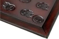 Rick Hinderer Knives Leather Valet Tray, Rectangular -Knives Store HRK A0080RCL00 03 rick hinderer knives