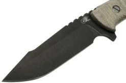 Rick Hinderer Ranch Harpoon Spanto Battle Black Green Micarta Survival Knife 10 Rick Hinderer Ranch Harpoon Spanto Battle Black Green Micarta Survival Knife -Knives Store HRK TRH SPSWBK GM 03 rick hinderer knives