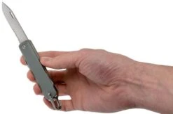 The James Brand Ellis KN105139-01 Primer Gray G10 + Satin Pocket Knife -Knives Store JAKELL105139 05 the james brand