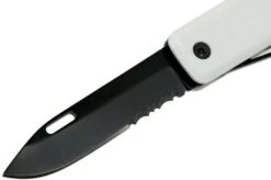 The James Brand Ellis, White G10 + Black Pocket Knife -Knives Store JAKELLG10W 03 the james brand