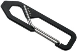 The James Brand Holcombe, Black, Steel, Carabiner