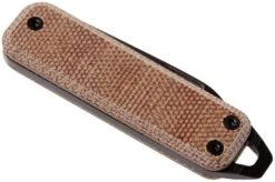The James Brand Elko, Tan Micarta + Black Pocket Knife -Knives Store JAKN103140 00 04 the james brand