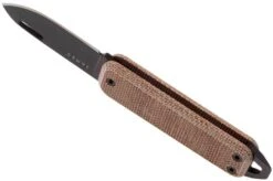 The James Brand Elko, Tan Micarta + Black Pocket Knife -Knives Store JAKN103140 00 05 the james brand