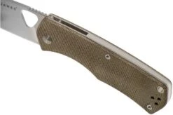 The James Brand Folsom KN102127-00 Od Green Micarta + Satin Pocket Knife 14 The James Brand Folsom KN102127-00 Od Green Micarta + Satin Pocket Knife -Knives Store JAKN112127 00 07 the james brand
