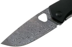 The James Brand The Folsom Black, Damascus, Micarta, KN102147-00 Pocket Knife -Knives Store JAKN112147 00 03 the james brand