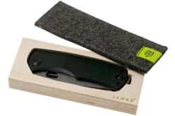 The James Brand The Folsom Black, Damascus, Micarta, KN102147-00 Pocket Knife -Knives Store JAKN112147 00 08 the james brand