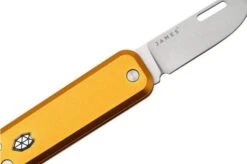 The James Brand The Elko, Canary Satin N117130-00 Pocket Knife -Knives Store JAKN117130 00 05 jamesbrand
