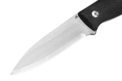 J.E. Made BushCraft ScandiGrind, Black Micarta Bushcraft Knife 11 J.E. Made BushCraft ScandiGrind, Black Micarta Bushcraft Knife -Knives Store JM BU SG SW 03 jemade