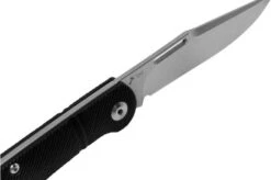 J.E. Made Lanny's Clip, Black G10, D2 Slipjoint Pocket Knife -Knives Store JM LAC D2 BL 06 jemade
