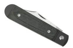 Jack Wolf Big Bro Jack BIGBR-01-BLK Canvas Micarta Black, Pocket Knife -Knives Store JW BIGBR 01 BLK 06 jackwolf