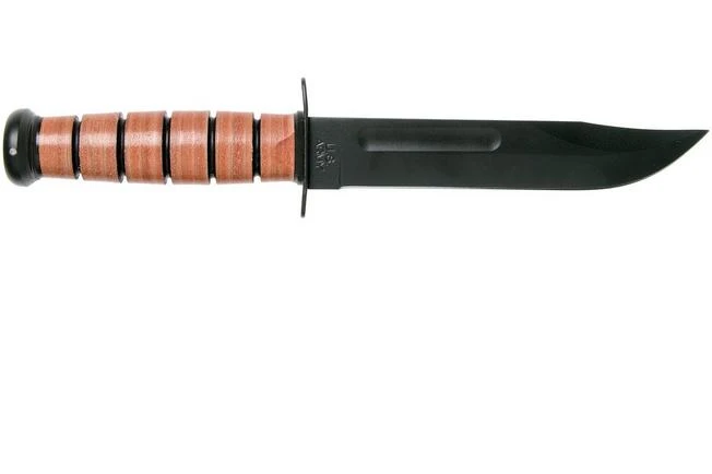 KA-BAR U.S. Army Knife 1220 Fixed Knife, Leather Sheath 2 KA-BAR U.S. Army Knife 1220 Fixed Knife, Leather Sheath - Image 2