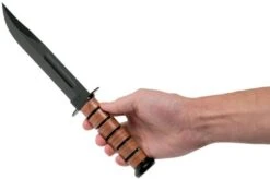 KA-BAR U.S. Army Knife 1220 Fixed Knife, Leather Sheath 13 KA-BAR U.S. Army Knife 1220 Fixed Knife, Leather Sheath -Knives Store KA1220 06 ka bar