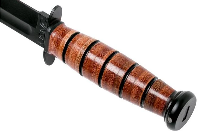 KA-BAR Short USMC Knife 1250, Leather Sheath 4 KA-BAR Short USMC Knife 1250, Leather Sheath - Image 4